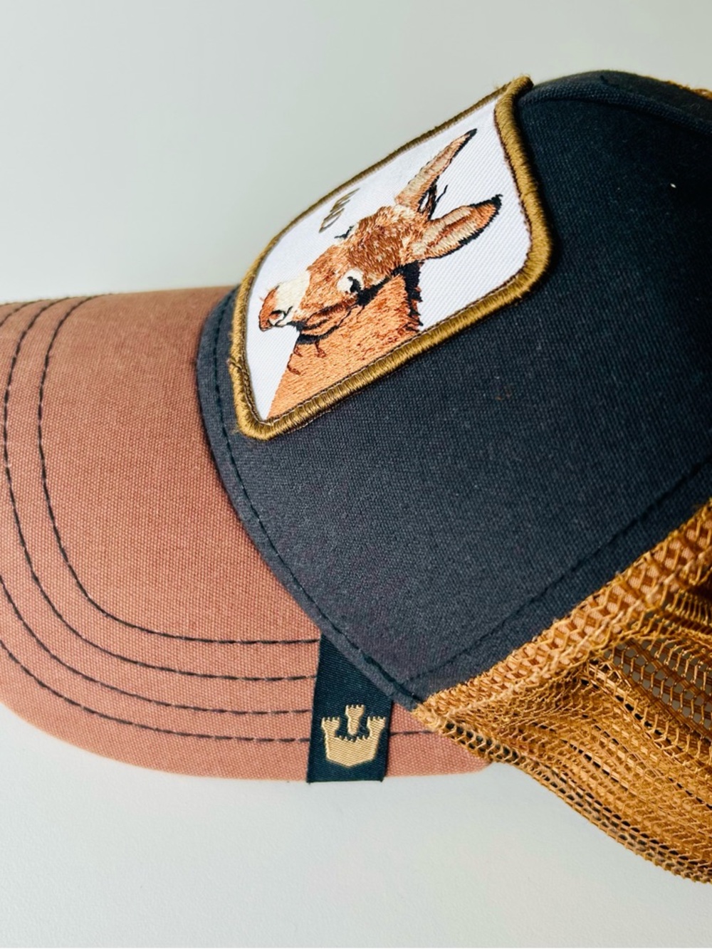 Goorin Bros Bad Donkey Trucker Hat from the Farm Collection - Picture 2 of 4